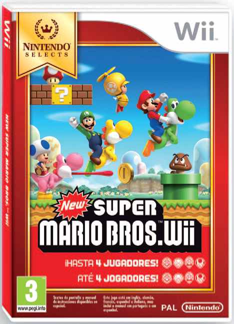 New Super Mario Bros Selects Wii